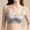Gray, variant on Women Wireless Bras Seamless Full Cup Support Push up Bralette No Underwire Comfy Everyday Bras