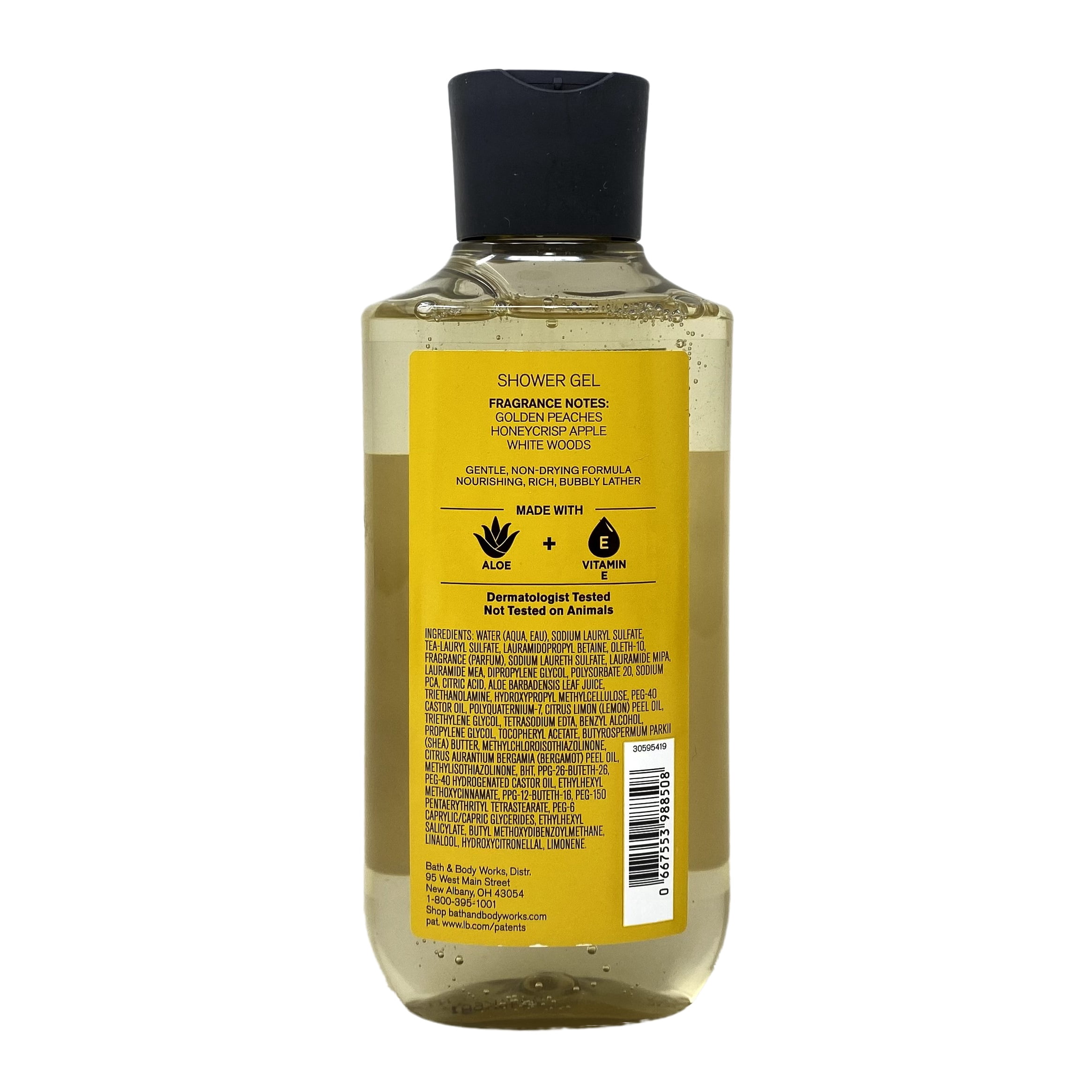 Bath & Body Works Afternoon Sunshine 4 Shower Gels with a Natural Oats Bar Soap
