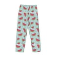 thumbnail image 5 of Goofa Watermelon Printed Soft Pajama Pants for Men, Wide Leg Comfy Casual Lounge Yoga Pants-Medium, 5 of 9