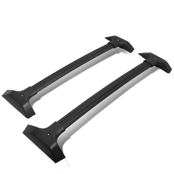 DNA Motoring PT-ZTL-8073 For 2009 to 2017 Chevy Traverse Pair OE Style Aluminum Roof Rail Cross Bar Cargo/Luggage Carrier 10 11 12 13 14 15 16