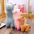 thumbnail image 2 of 2022 Cute Alpaca Plush Toys / Squinting Sheep / Goats / Llama Dolls / Children's Birthday Gifts / Family Ornamentspink25cm Deng Xun unisex, 2 of 2