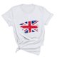 thumbnail image 4 of Fiudx Liquidación de Ofertas Flash Tops con Estampado de Moda para Mujer, Blusa de Manga Corta, Camisetas Divertidas con Cuello Redondo, 4 of 4