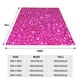 thumbnail image 3 of Balery Rose Red Glitter Manta de Felpa Suave y Acogedora – Cobija de Franela Aterciopelada para Cama, Lavable y Cálida para Sofá, Mascotas, Transpirable-50"x40", 3 of 7