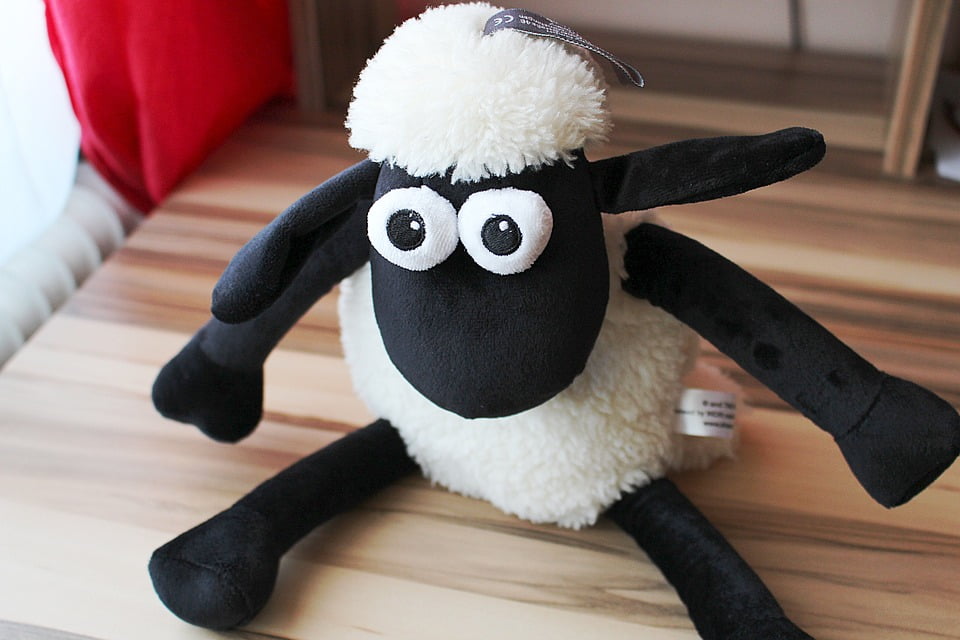 shaun the sheep teddy bear