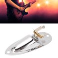thumbnail image 4 of Guitar Input Jack, Boat Style Guitar Input Socket Plate 6.35mm Jack Metal Electric Guitar Input Output Socket With 2 String Fixators For  And For Tele Electric Guitars, 4 of 8