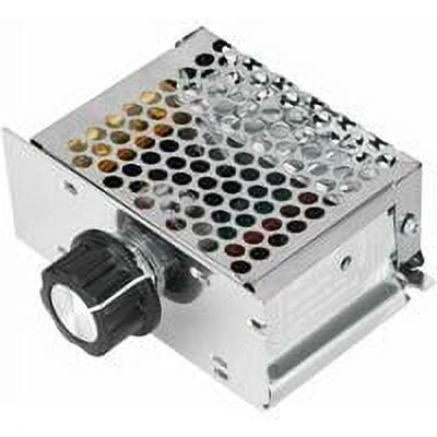 Regulador de voltaje de CA de 4000 W, regulador de velocidad para motor eléctrico, rango de voltaje ajustable de 10 V a 220 V