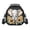Elephant Sunflower Black, variant on Jeiento Elephant Lunch Box for Girls Boys Toddler Meal Prep Lunch Bag Sunflower Small Insulated Cooler Bag with Shoulder Strap Kids Lunchbox for Kindergarten Primary School Black