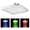 thumbnail image 2 of Multiple Colors Changing LED Shower Head Bathroom Rainfall Shower, 2 of 5