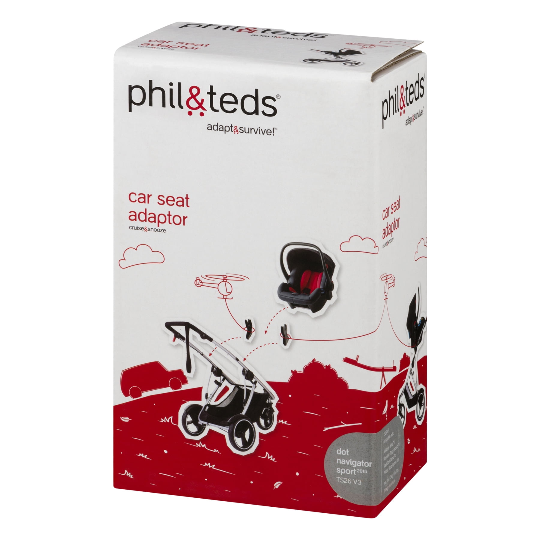 phil and teds car seat adapter