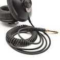 thumbnail image 4 of Cable de audio en espiral estéreo de 2,5 mm a 3,5 mm para auriculares con resorte y adaptador de 6,35 mm para Momentum, Momentum 2.0 HD4.30 HD400S, 4 of 5