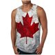 thumbnail image 1 of Camiseta sin mangas de cuello redondo para hombre, ropa de ocio, fitness, para el hogar, pijama, camiseta con estampado a color, blusa deportiva de poliéster para hombre, 1 of 4