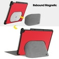 thumbnail image 4 of Allytech Google Pixel Tablet Case 10.95" 2023, Multi Angle Viewing Kickstand Shockproof Ultra Slim Fit Drop Protection Case Cover for Google Pixel Tablet 10.95" - Red, 4 of 10