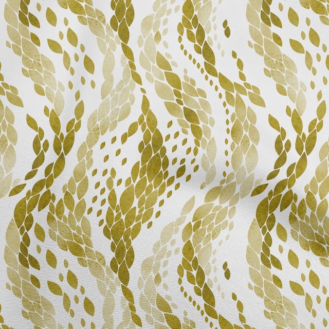 oneOone Polyester Spandex Dark Olive Green Fabric Abstract Craft Projects Decor Fabric Printed By The Yard 56 Inch Wide