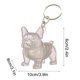 thumbnail image 3 of Llavero conmemorativo de pelo de mascota para perros - Recuerdo de resina transparente para sujetar el pelaje, un regalo pensado para amantes de las mascotas, 3 of 3