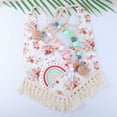 thumbnail image 2 of Magik Baby Pacifier Clip Chain Binky Holder Teething Beads Wooden Silicone, 2 of 4