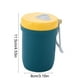 thumbnail image 3 of Vaso de desayuno con aislamiento de doble pared y botella de agua apta para microondas, vasos de plástico, 3 of 6