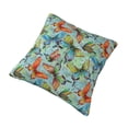 thumbnail image 2 of Rateoe Retro Flying Butterflies Pattern Throw Pillow Cover Premium Pillow Stuffer Sham Square for Decorative Cushion Bed Couch Sofa(Pillow insert not included), 2 of 8