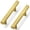 Brushed Brass, variant on 30 Pack Brushed Brass Cabinet Handles 3 Inch Gold Cabinet Pulls Modern Square Drawer Pulls Brass Gold Dresser Pulls Hardware Kitchen Handles for Cabinets and Drawers, 5" Total Length