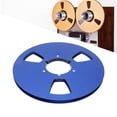 thumbnail image 1 of 1/4 10.5 Inch Empty Take Up Reel to Reel, Open Reel Sound Tape Empty Reel, Aluminum Alloy Universal Opening Machine Part, Empty Reel Replacement for Recording Tape, 1 of 7