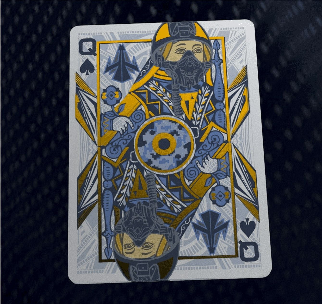 GHOST OF KYIV: Guardians/Ukraine (Classic Blue) Playing Cards by 3rd Dominion