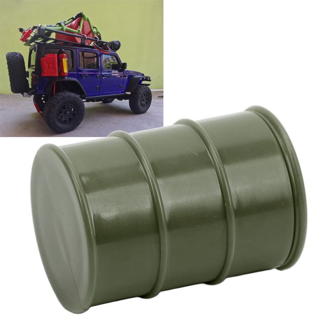 Mini Tanque De Combustible, Tanque De Combustible De Coche RC Simulado Artesanía Exquisita Plástico Seguro Decorativo Ecológico Para Escala 1/24 ANGGREK Otros