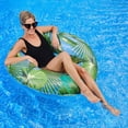 thumbnail image 2 of Weddingstar Giant Inflatable Pool Float Toy - Palm Leaf, 2 of 2