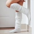 thumbnail image 3 of Costyle Loose Socks Japanese Girl's Student Socks Keep Warm Loose Stockings Extra Long 23.6-70.9 inches, 3 of 3