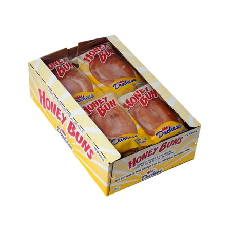 Duchess Honey Buns - 12 Pack/3oz. (Best Honey Wheat Bread)