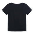thumbnail image 5 of Odeerbi Baby Boy Girl Clothes Toddler Outfit 2024 Fashion Cotton Funny loration Flip Heart Sequins Pattern Top T-shirt Black, 5 of 9