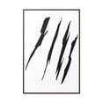 thumbnail image 2 of Effete Feline Claw Marks Scratch Gallery Canvas Wraps, Vertical Frame, 2 of 5