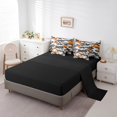 thumbnail image 3 of Erosebridal Grey Camouflage Bedding Sets King Size,Abstract Geometric Bed in a Bag King size,Breathable Reversible Bedding King Size,Teenager Bedroom Decor,7 Pieces, 3 of 5