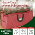 thumbnail image 4 of Elf Stor Set of 2 Christmas Tree Storage Bags for 7.5 FT Artificial Trees, 4 of 6