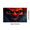 1A, variant on Scary Clown Horror Banner Halloween Decoration Creepy Design Spooky Atmosphere Red Aesthetic for Halloween Party Haunted House Themed Events