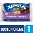 thumbnail image 2 of Tastykake Boston Creme Honey Bun, Individually Wrapped Pastry Snack, 5 oz, 2 of 14