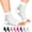 White, variant on NEWZILL Plantar Fasciitis Socks with Arch Support, Eases Swelling & Heel Spurs, BEST 24/7 Foot Care Compression Sleeve, Ankle Brace Support, Increases Circulation, Relieve Pain Fast