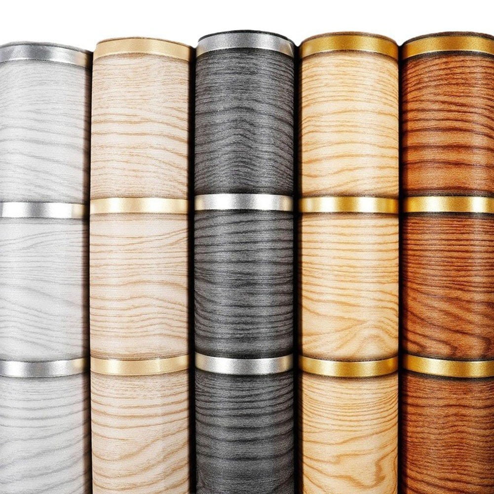 0.53*9.5M Modern Chinese 3D Imitation Wood Grain Wallpaper Decoration Wallpaper