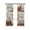 Brown, variant on Farmhouse Vintage Blackout Curtains, Light Blocking Print Window Curtains, Country Cotton Book Butterfly Art Thermal Insulated Window Drapes for Living Room Kitchen Cafe 2 Panels, 104"W x 84"L