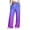 Sky Blue, variant on gakvbuo Wide Legs Pant For Women Color Block Elastic High Waist Yoga Sweat Pants Comfy Casual Stretch Drawstring Bottoms Palazzo Pants For Women Dressy Jogging Pants Trousers With Pockets