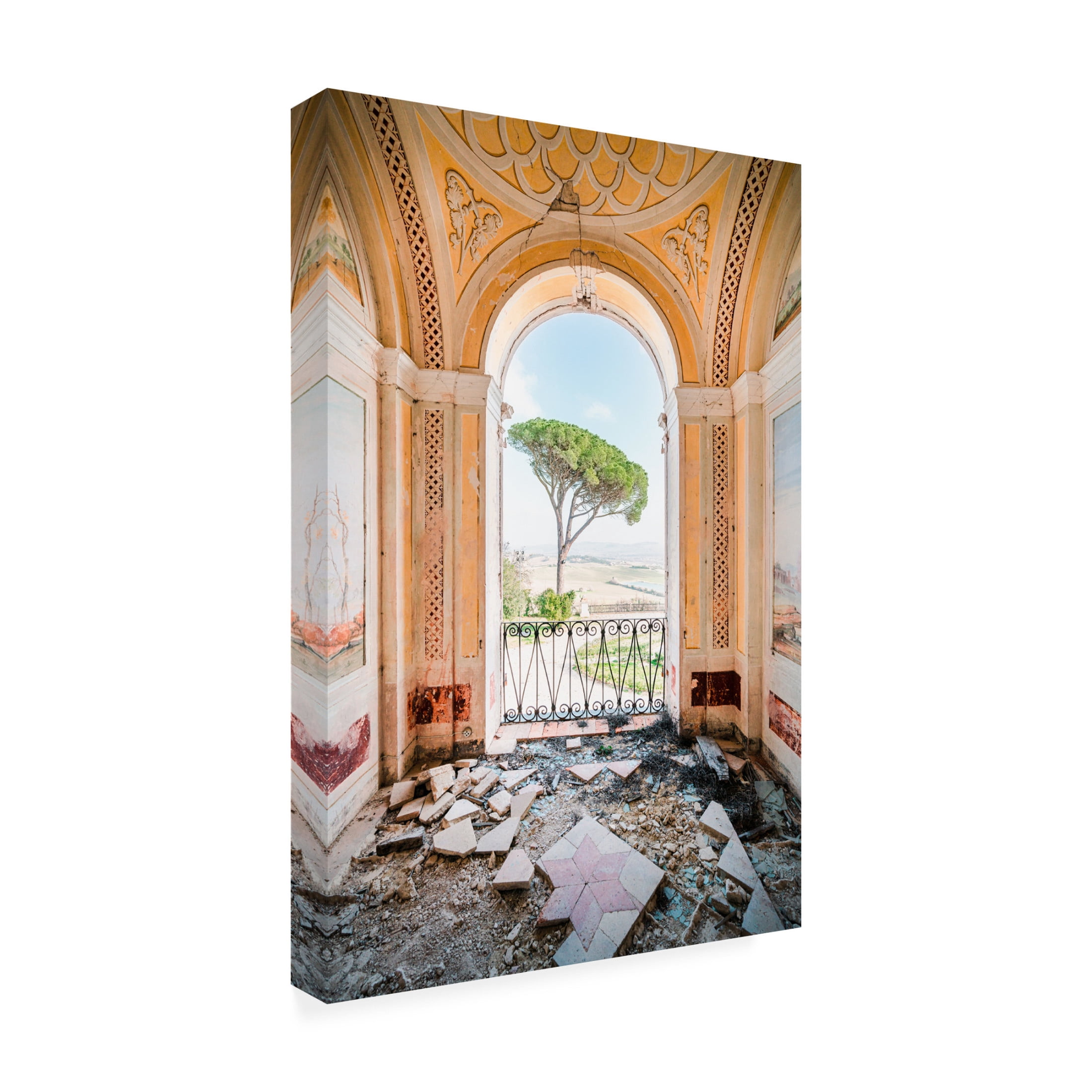Trademark Fine Art Roman Robroek Tuscan Dream Canvas Wall Art