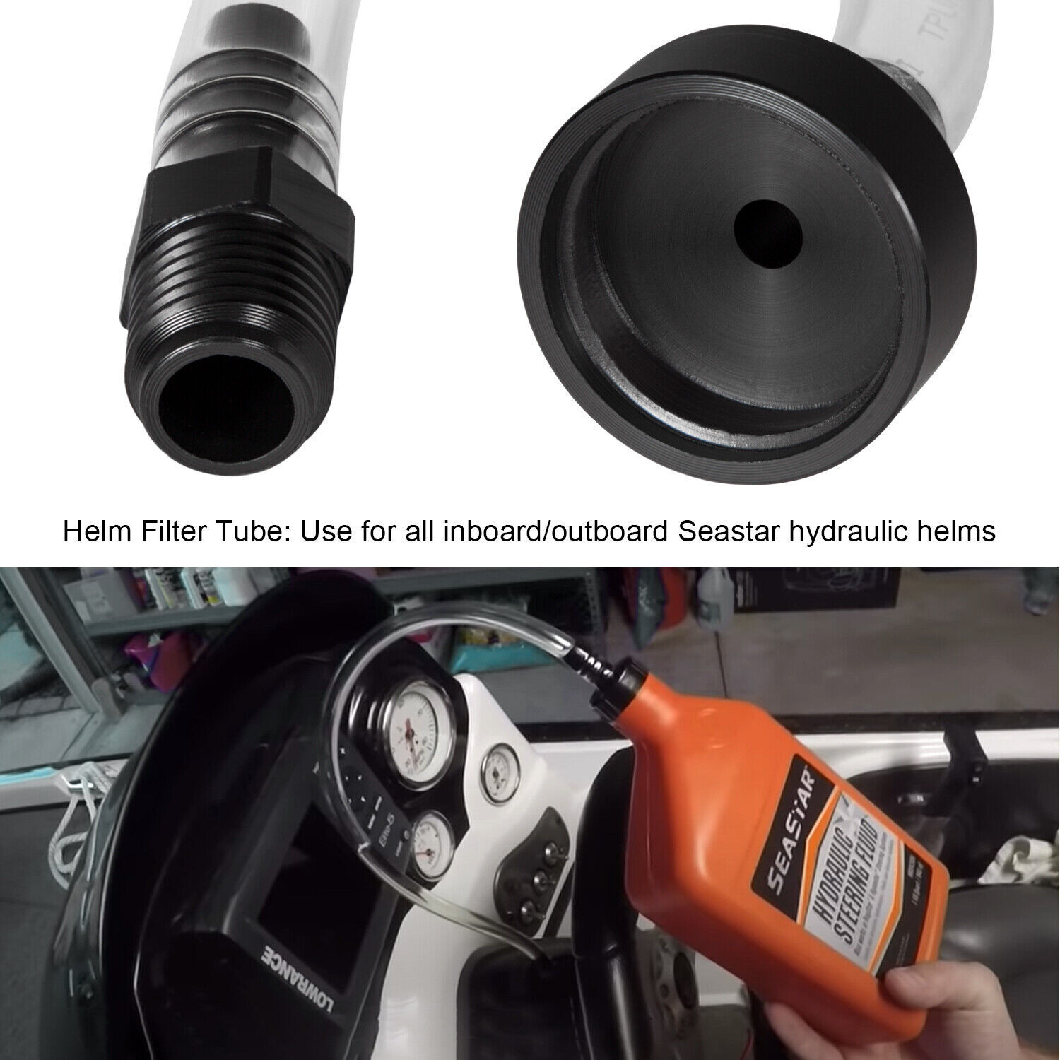 Bleed Kit Fill Tube Marine Tool Seastar Hydraulic Steering System For Seastar In - Foto 4