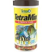 Tetra TetraMin XL Tropical Flakes Nutritionally Balanced Fish Food, 2.82 oz