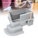 thumbnail image 4 of Caja de de Gato Grande, Caja de para Gatos de Acero inoxidable de Mantenimiento fácil para Gatos Grandes, 4 of 7