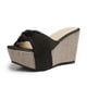 thumbnail image 2 of Zapatos de plataforma de cuña de verano para mujer, zapatillas de tacón alto con plataforma para pies Wmkox8yii hj789, 2 of 8