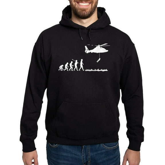 CafePress - Coast Guard Hoodie (Dark) - Pullover Hoodie, Classic, Comfortable Hooded Sweatshirt