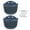 Dark Blue, variant on 2Pcs Resin Wall Planters Hanging Flower Plant Pots Vertical Wall Mount Planter Pot Flower Basket for Railing Fence Wall Window Balcony