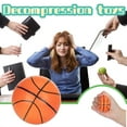 thumbnail image 1 of Squishy Toy Sports Balls, Fidget Pack 5.5-Inch Football, 5.5-Inch Basketball, 5.5 Baseball B, 1 of 8