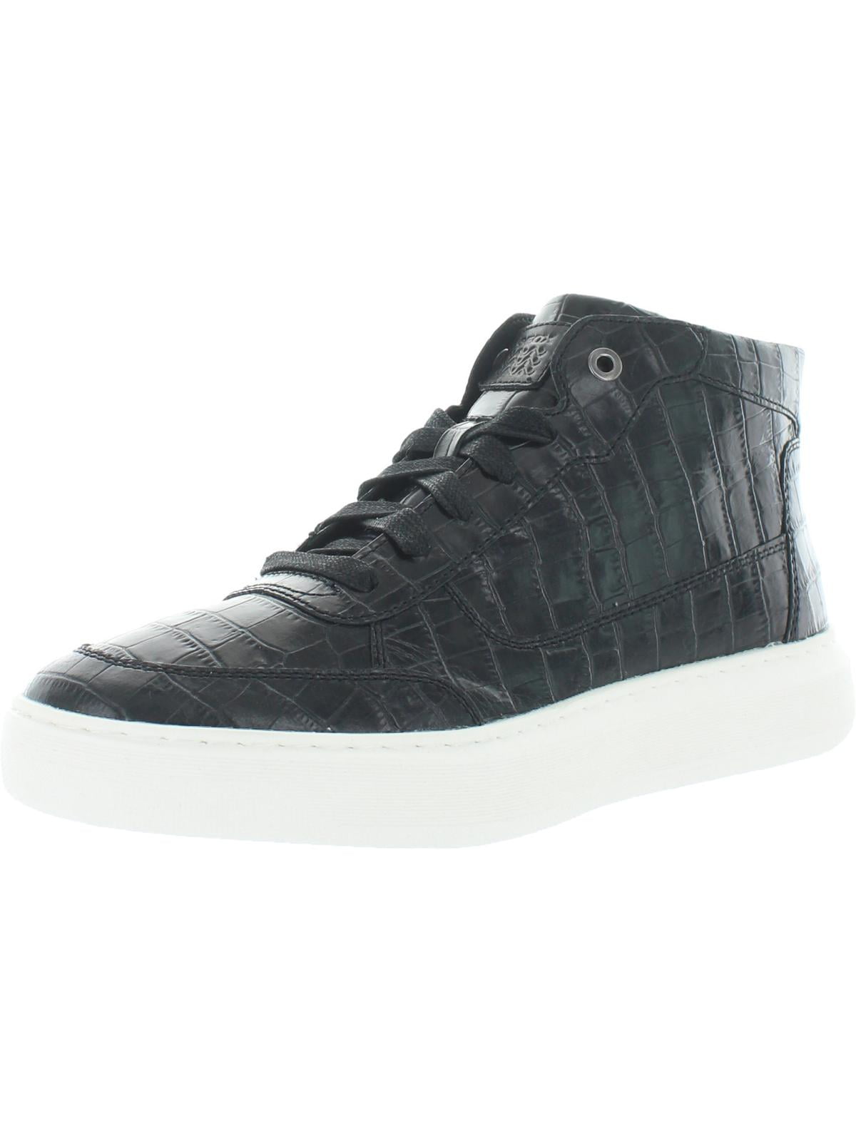 geox deiven leather trainers