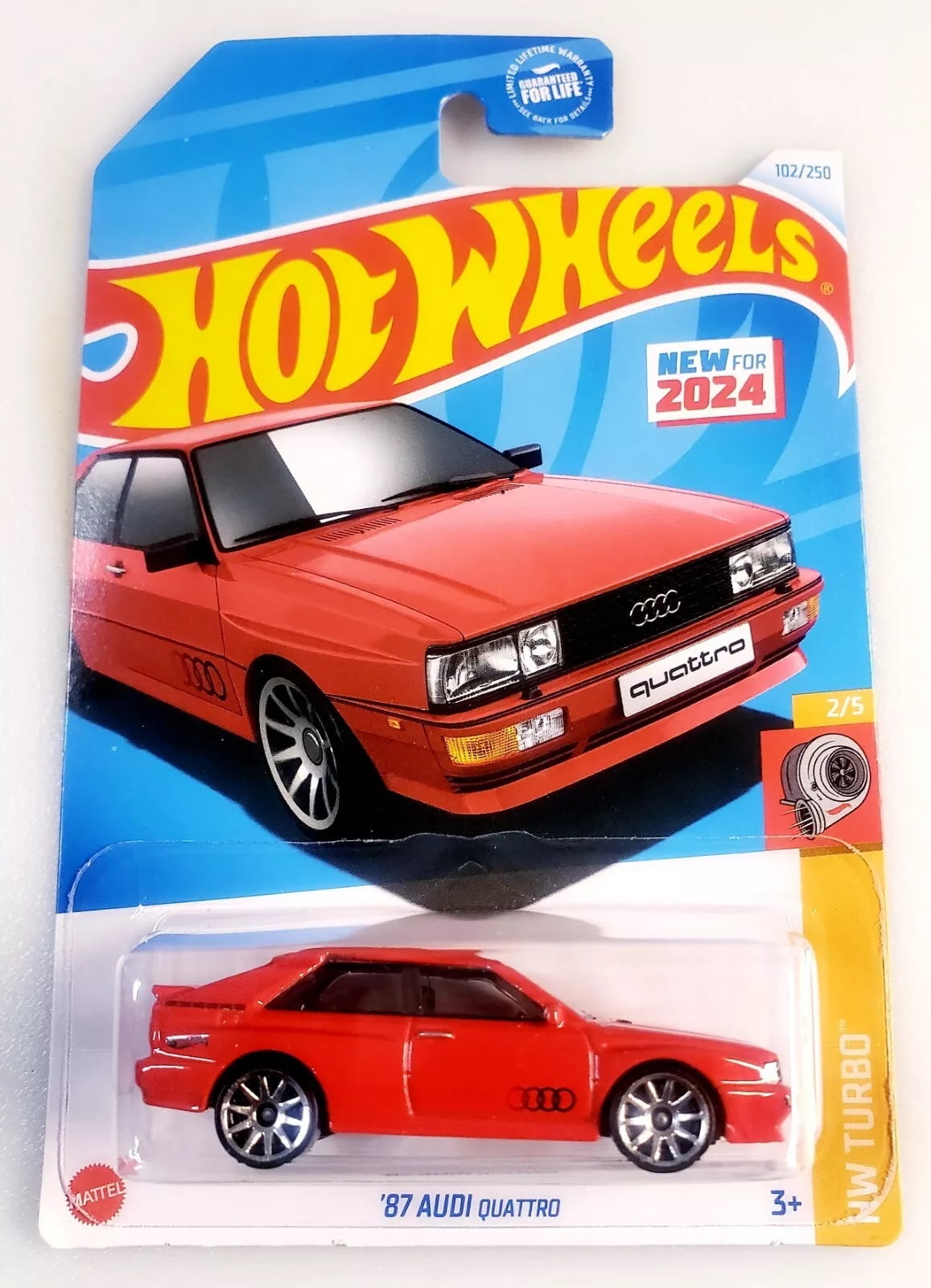 Hot Wheels HW Turbo '87 Audi Quattro Diecast Car - Walmart.com