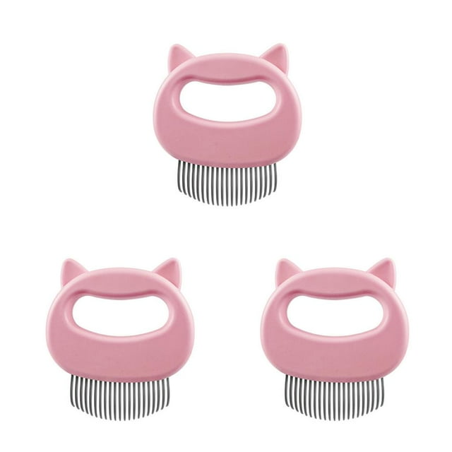 Peine para gatos Methold cepillo de depilación en forma de concha mango Adorable Type7 NO7
