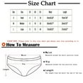 thumbnail image 2 of Bigersell Seamless High Waisted Underwear Clearance Thong Panties Period Panty Style P-1487 Spandex Thong Panties Ladies Thongs Briefs High Waist Women's Panties Red S, 2 of 8